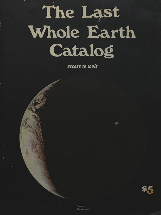 The Whole Last Earth Catalog. 1971