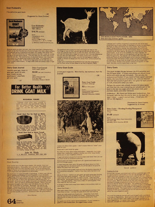 The Whole Last Earth Catalog. 1971