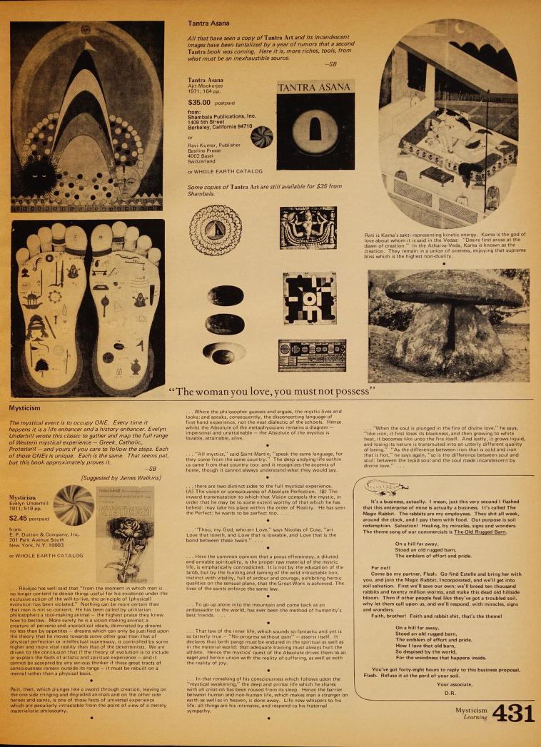 The Whole Last Earth Catalog. 1971